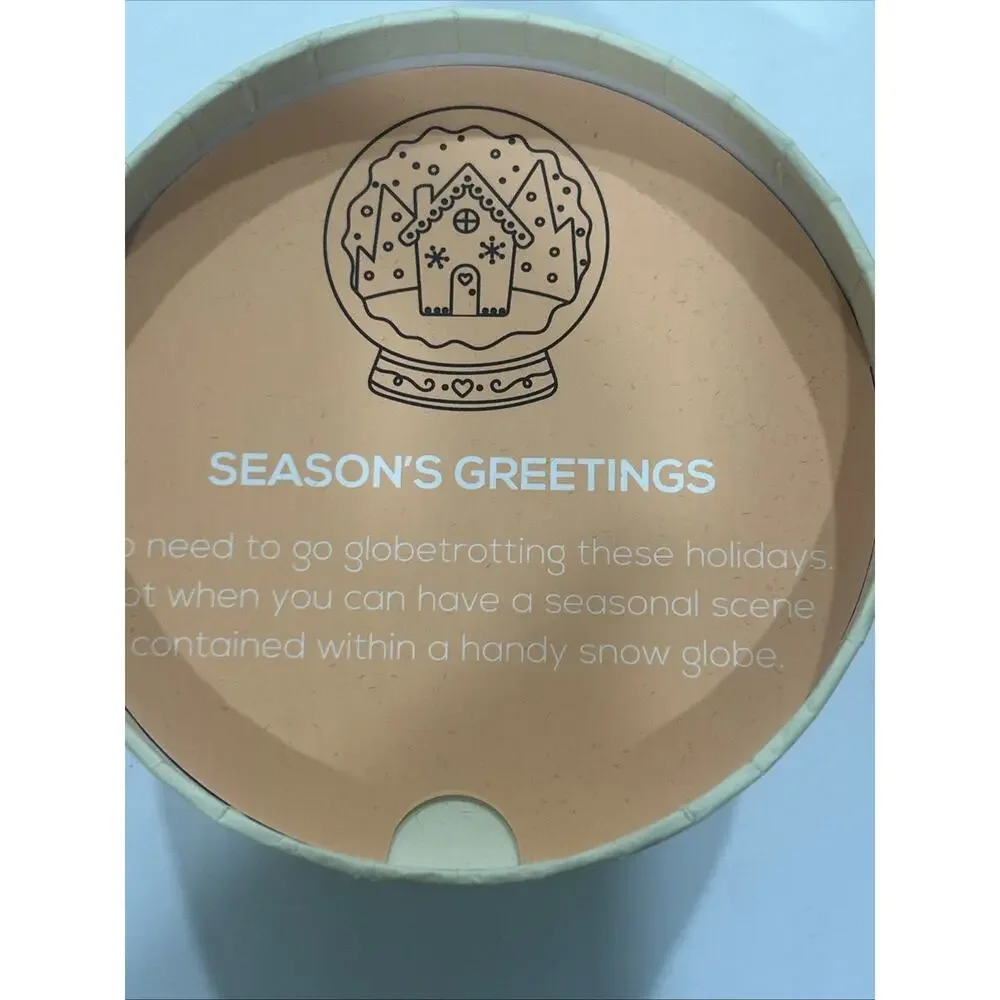 Erstwilder brooch - Seasons Greetings - Snow Globe - 2017 Kitchy Christmas BNIB